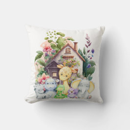 Niedliche Tiere Kissen | Niedliches Geschenk für K