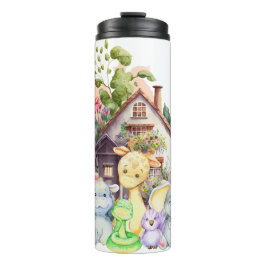 Niedliche Tiere Thermal Tumbler Thermosbecher