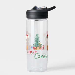 Niedliche Tiere Winterbär Weihnachtsbaum Trinkflasche