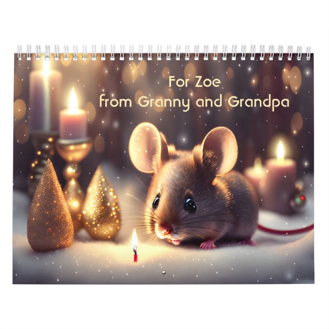 Niedliche Tiere, Zwerge und mehr für Kinder Kalender (Titelbild)