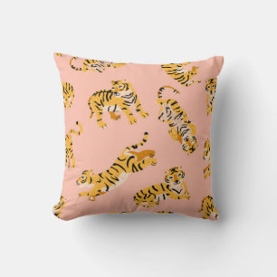 Niedliche Tigermuster Kissen