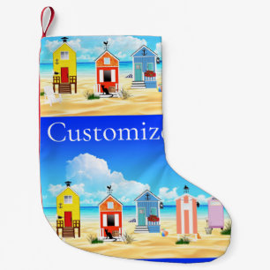 Niedliche Tiny Beach Shacks Thunder_Cove Kleiner Weihnachtsstrumpf