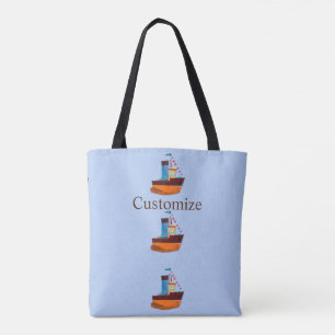 Niedliche Tiny Tugboats Thunder Cove  Tasche