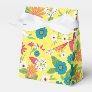 Niedliche trendige, gürtelweiche Farben Blumenmust Geschenkschachtel