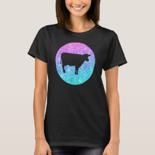 Niedliche trendige Kuh für Mädchen, Teenager und F T-Shirt