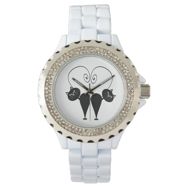 Niedliche trendige schicke und elegante, mädchenha armbanduhr (Vorderseite)