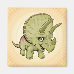 Niedliche Triceratops Magnet