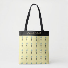 Niedliche Tropenblumen Pflanze Tasche