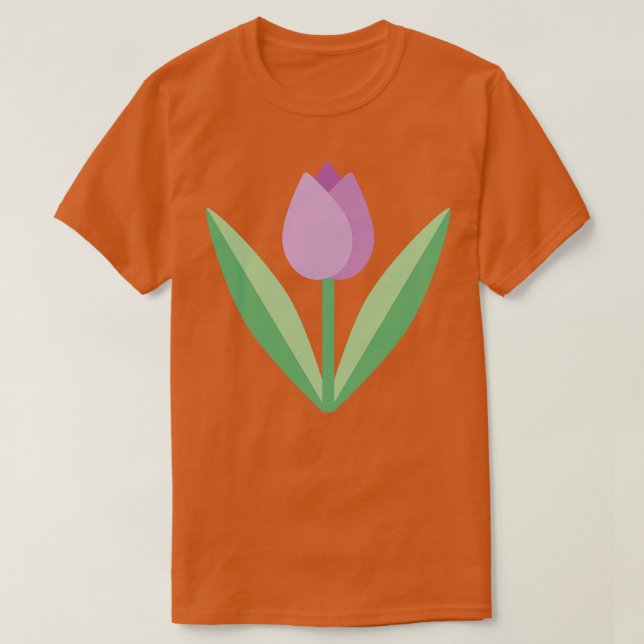 Niedliche Tulip T-Shirt (Design vorne)