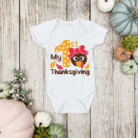 Niedliche Türkei 1. Erntedank Baby Baby Baby