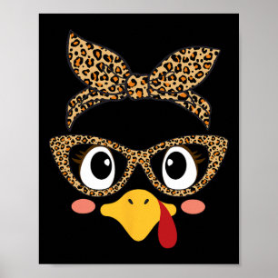 Niedliche Türkei gegenüber Byndana Leopard Ernteda Poster