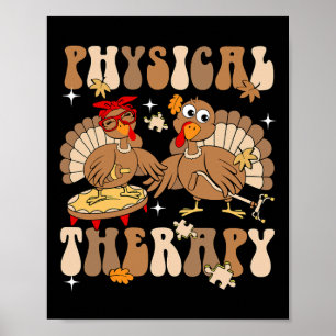 Niedliche Türkei Physikalische Therapie Pt Pta Her Poster
