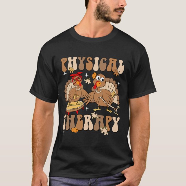 Niedliche Türkei Physikalische Therapie Pt Pta Her T-Shirt (Vorderseite)