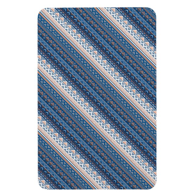 Niedliche ukrainische Muster Magnet (Vertikal)