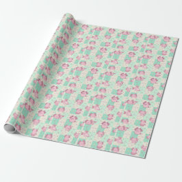Niedliche und adorable Axolotl Geschenkpapier