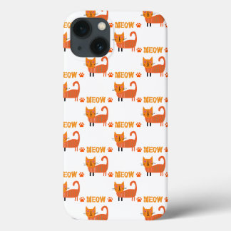 NIEDLICHE UND ANGENOMMENE ABSTRAKTE KATZEN IM FALL Case-Mate iPhone HÜLLE