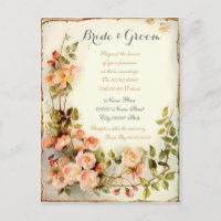 niedliche und elegante Einladungen für Hochzeiten.