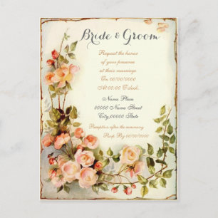 niedliche und elegante Einladungen für Hochzeiten.