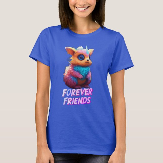 Niedliche und erfreuliche Fantasie der "ewigen Fre T-Shirt (Vorderseite)