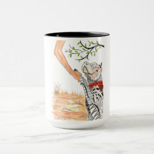 Niedliche und farbenfrohe Pit Bull-Tasse Tasse