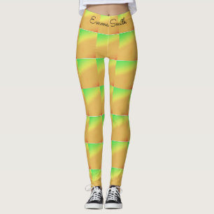 Niedliche und farbenfrohe tropische Sonnenuntergän Leggings