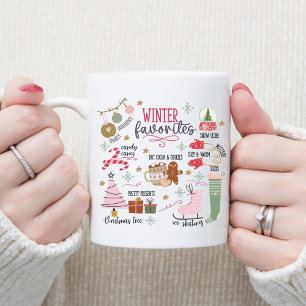 Niedliche und gemütliche Winterfavoriten Kaffeetasse