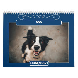 Niedliche und glückliche Hunde Kalender 2024