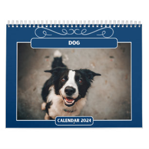 Niedliche und glückliche Hunde Kalender 2024