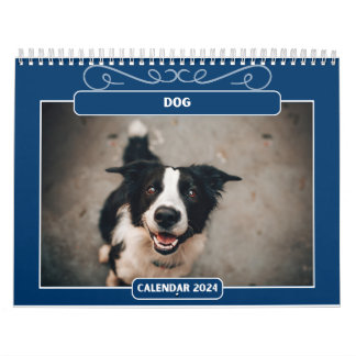 Niedliche und glückliche Hunde Kalender 2024