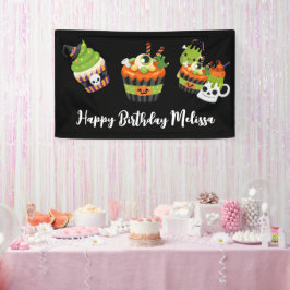 Niedliche und kreolische Halloween-Leckereien Gebu Banner