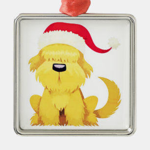 *NIEDLICHE UND KÜCHTE CHRISTMAS DOG* CHRISTMAS ORN ORNAMENT AUS METALL
