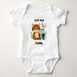 Niedliche und kuschelige Tiger und Schale - Adorab Baby Strampler