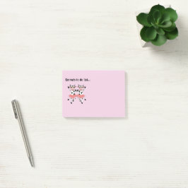 Niedliche und lustige Tanzkühe Post-it Klebezettel