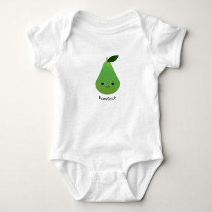 Niedliche und sonnige Pearfect-Birne Baby Strampler