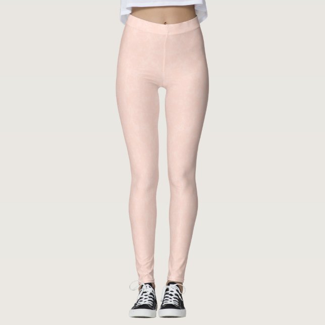 Niedliche und subtile pastellfarbene Leggings (Vorderseite)