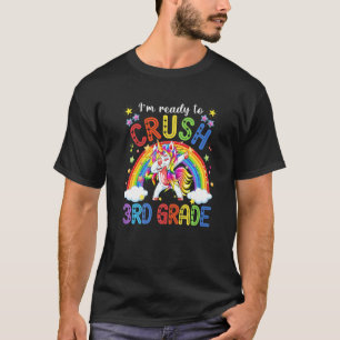 Niedliche Unicorn Ich bin bereit, die dritte Stufe T-Shirt