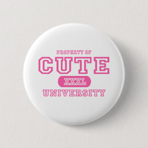 Niedliche Universität Button