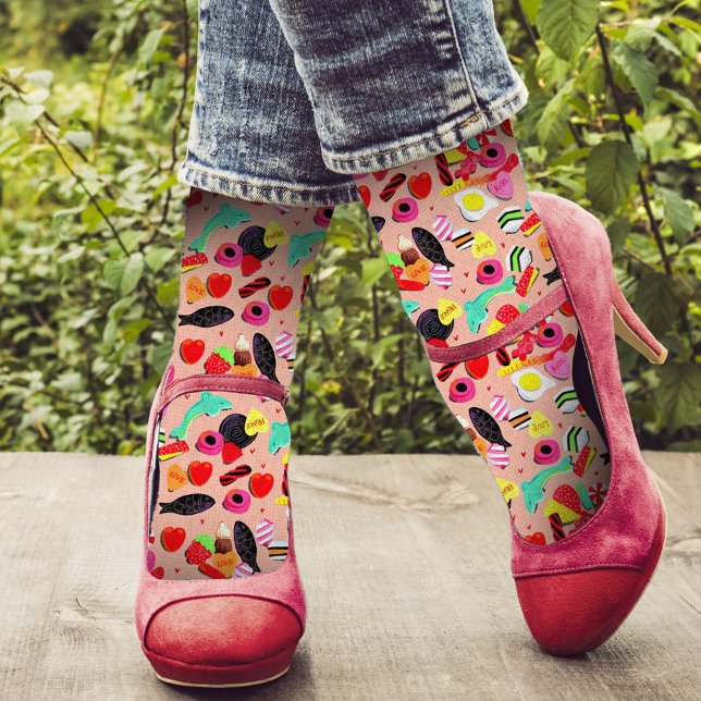 Niedliche Valentine Socken (Von Creator hochgeladen)