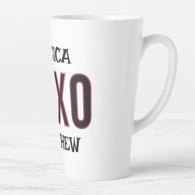 niedliche Valentine, süß für Paare Milchtasse (Rechts)