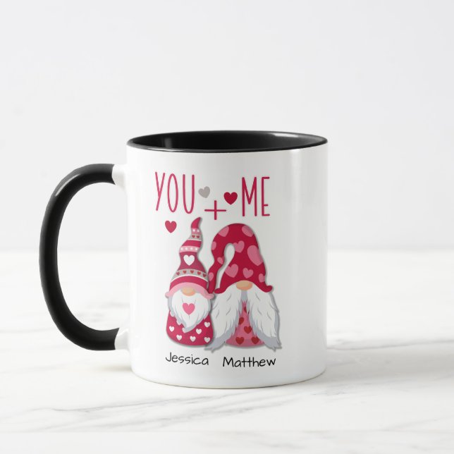 Niedliche Valentinpaare Tasse (Links)