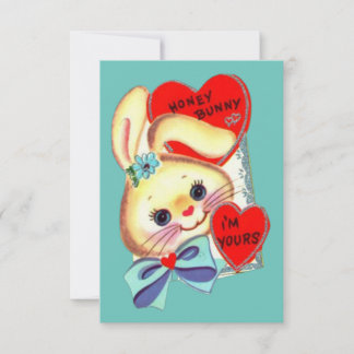 Niedliche Valentinstag-Karte Dankeskarte