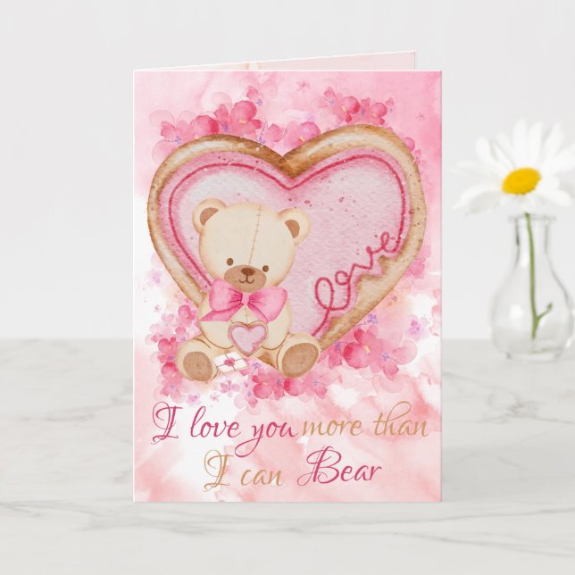 Niedliche Valentinstag-Karte Karte (Kleine Pflanze)