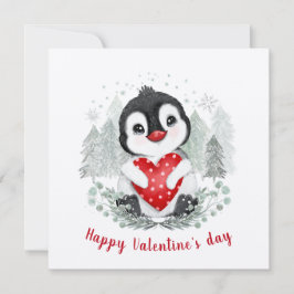 Niedliche Valentinstag-Karte Karte