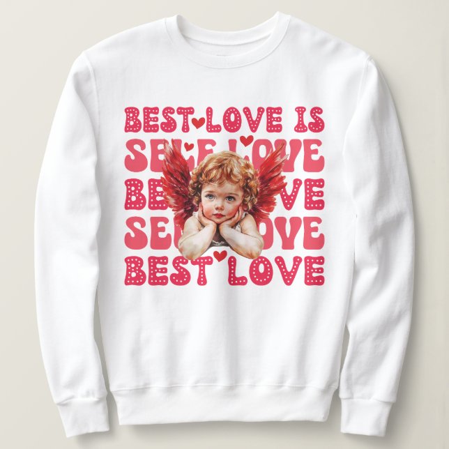 Niedliche Valentinstag-Liebe Sweatshirt (Design vorne)