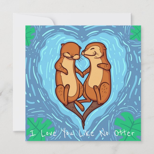 Niedliche Valentintagskarte Feiertagskarte (Vorderseite)