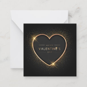 Niedliche Valentintagskarte Mitteilungskarte