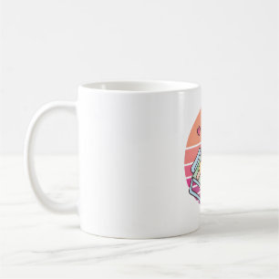 Niedliche Vampirkühlung mit Getränk aus der Blutpa Kaffeetasse