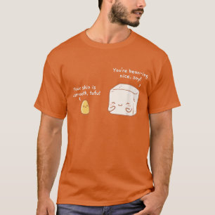 Niedliche Vegane Pun Tofu und Bohnen Liebe Food 39 T-Shirt