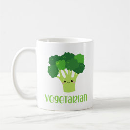 Niedliche Vegane vegetarische Zitat Kaffee Tasse