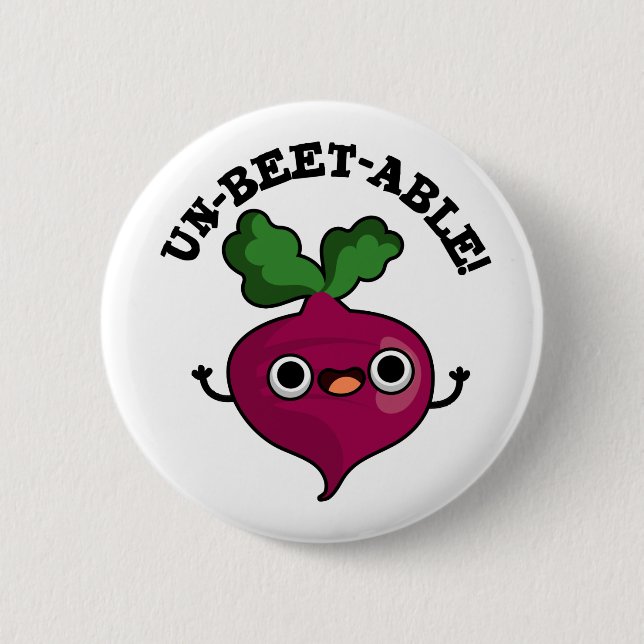 Niedliche Veggie-Rübenpuppe, nicht bestellbar Button (Vorderseite)